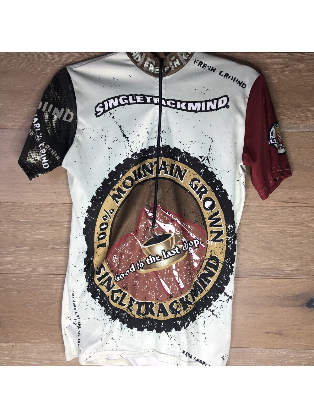 Single Track Mind 100% Mountain Grown Cycling Jersey Small